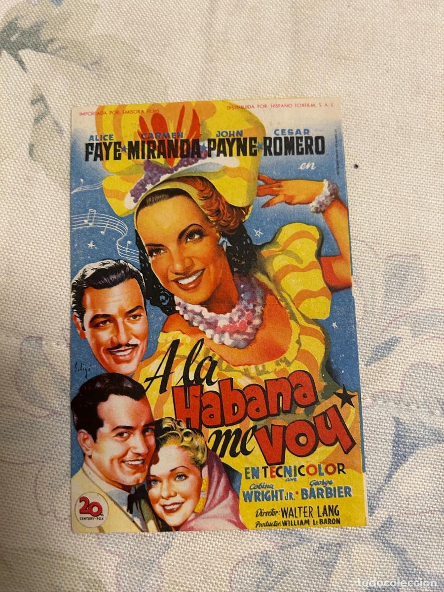 Cine: &ordm;1636 a la habana me voy sin publicidad como se ve
