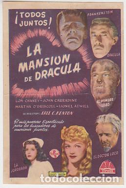 Cine: LA MANSI&Oacute;N DE DRACULA (sin publicidad) - Foto 1