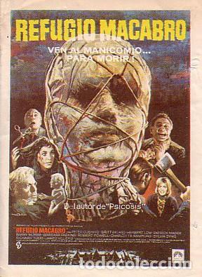Cine: REFUGIO MACABRO (sin publicidad) - Foto 1