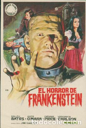 Cine: EL HORROR DE FRANKENSTEIN (sin publicidad) - Foto 1
