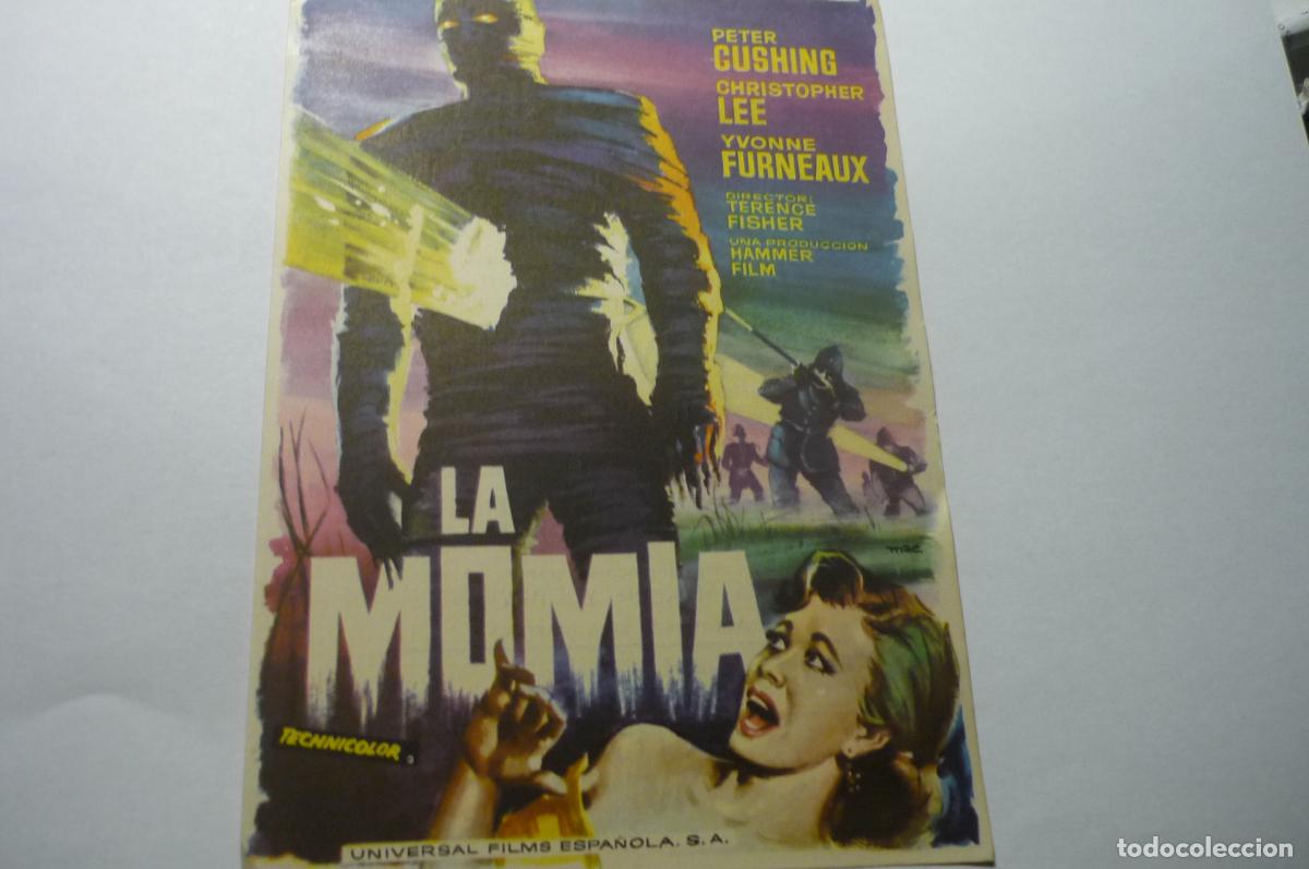 Cine: programa la momia peter cushing -publicidad
