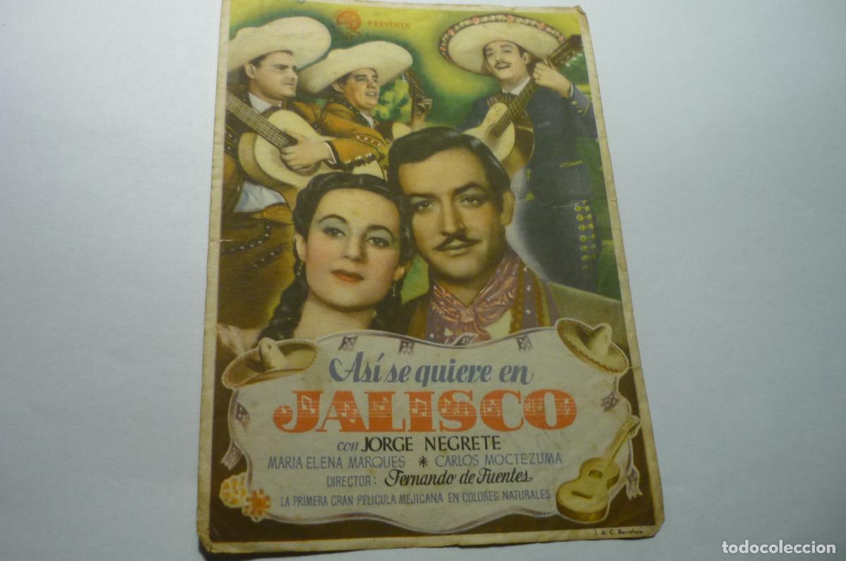 Cine: programa asi se quiere en jalisco.-cine olimpia amposta