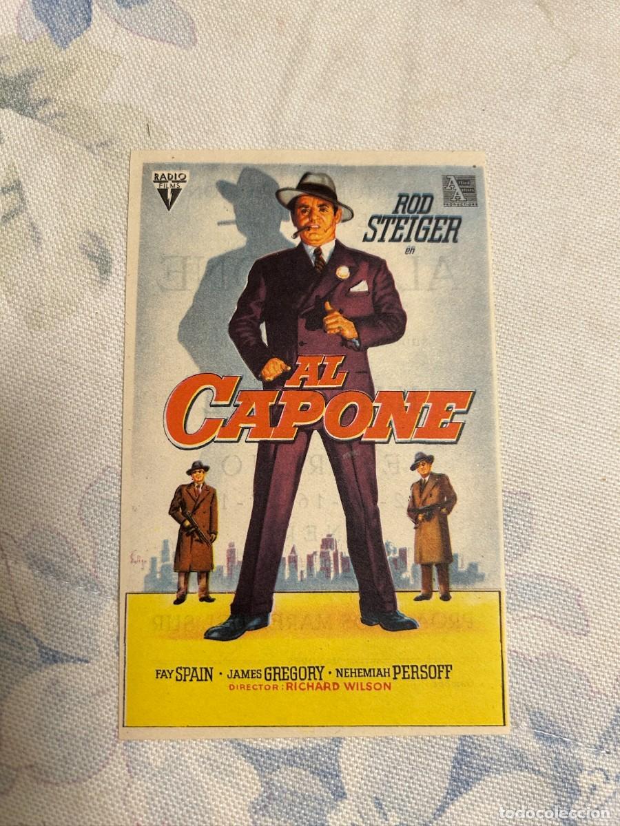 Cine: &ordm;1643 AL CAPONE CINE KURSAAL REUS CON PUBLICIDAD BUEN ESTADO