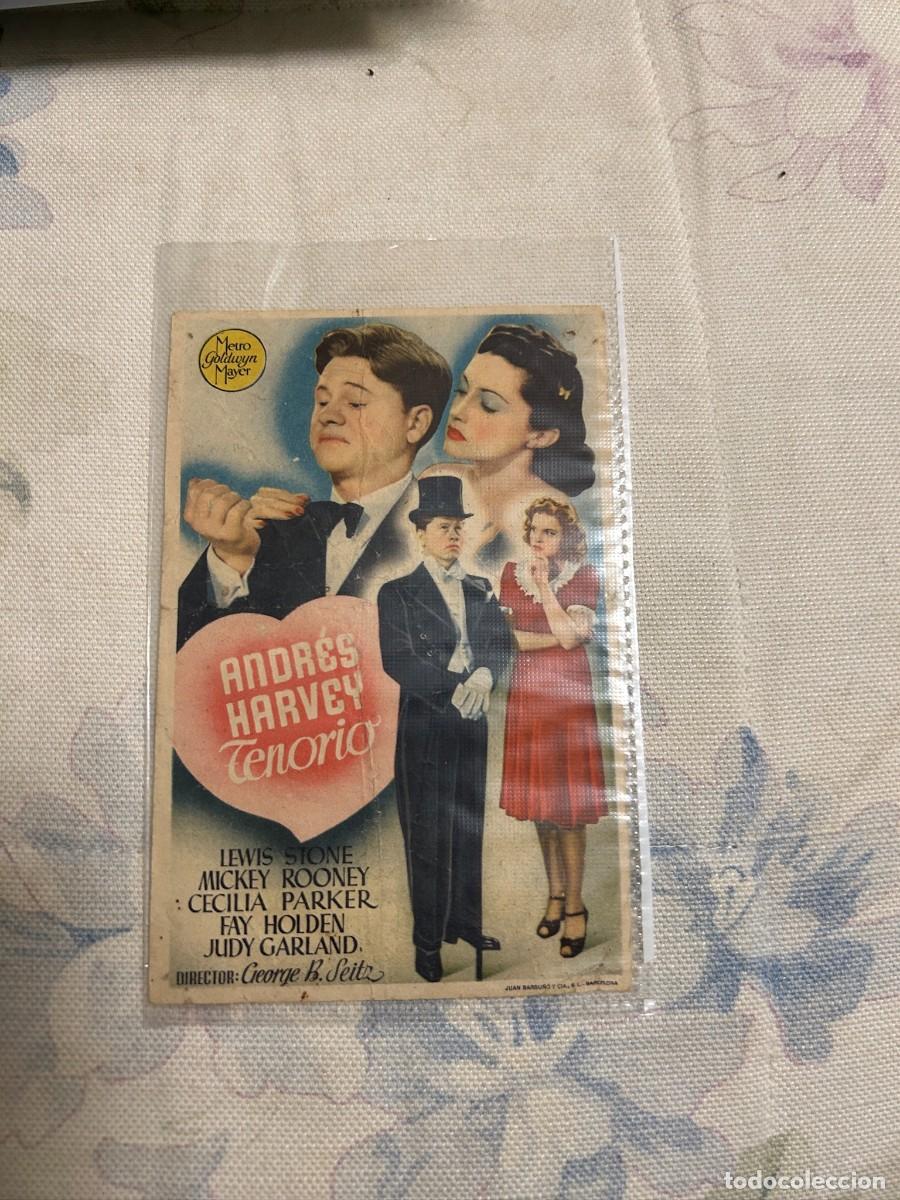 Cine: &ordm;1667 ANDRES HARVEY TENORIO SIN PUBLICIDAD BUEN ESTADO