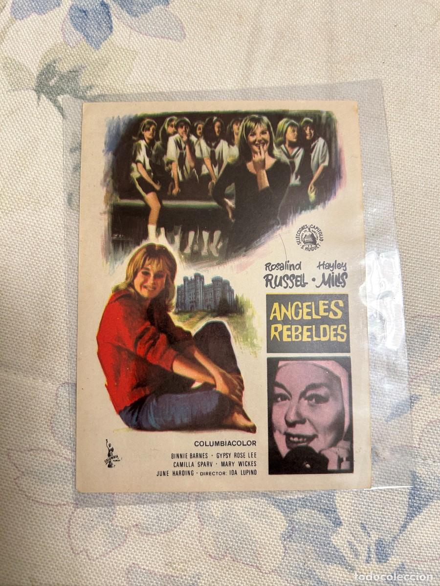 Cine: &ordm;1669 ANGELES REBELDES SIN PUBLICIDAD BUEN ESTADO