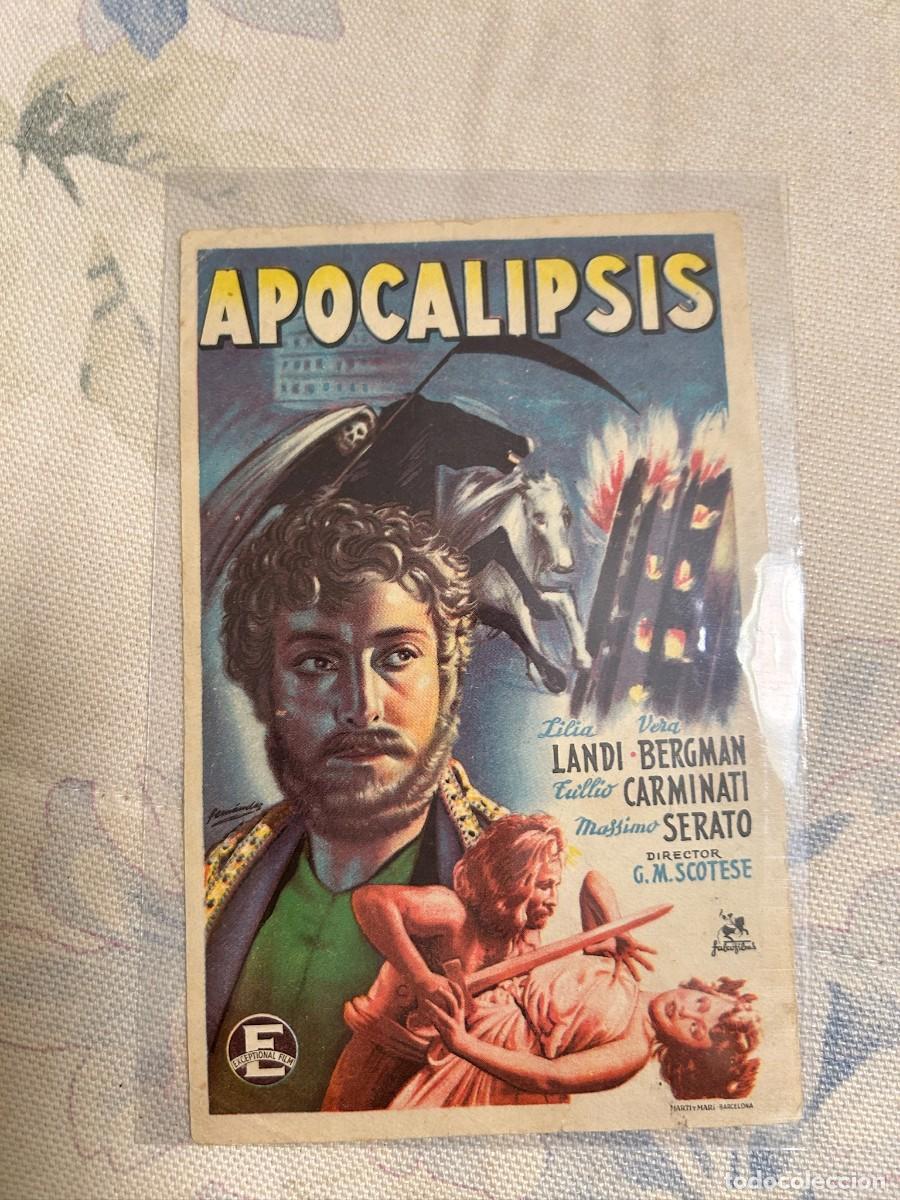 Cine: &ordm;1676 APOCALIPSIS SIN PUBLICIDAD BUEN ESTADO