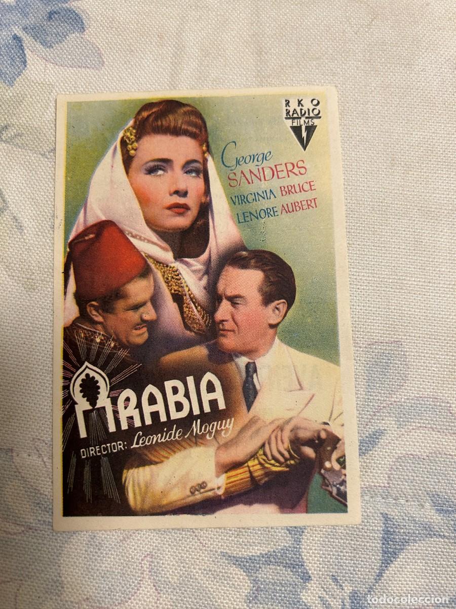 Cine: &ordm;1682 ARABIA CINE RAMBLA LERIDA CON PUBLICIDAD BUEN ESTADO