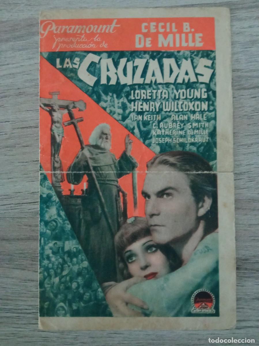 Cine: LAS CRUZADAS, LORETTA YOUNG, CINE IDEAL
