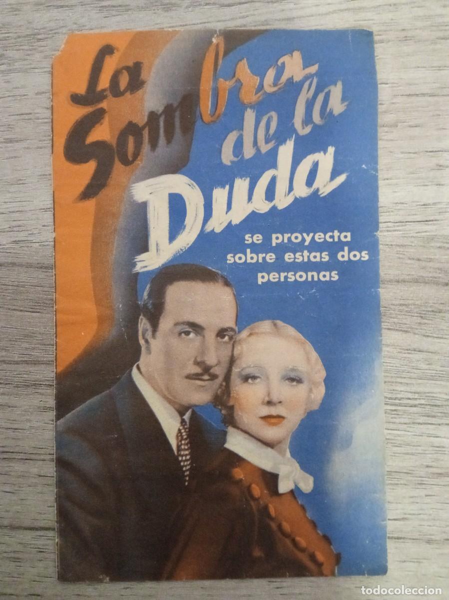 Cine: LA SOMBRA DE UNA DUDA, RICARDO CORTEZ, CINEMA ACTUALIDADES