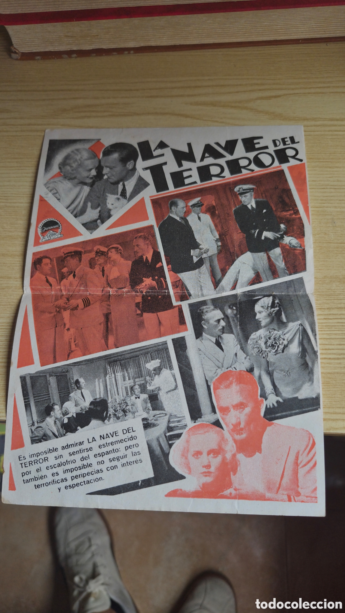 Cine: Antiguo programa de cine doble La nave del terror A&ntilde;os 30 - Foto 2