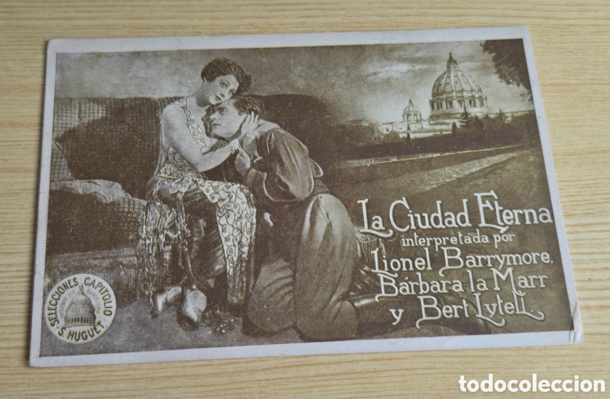 Cine: Antiguo programa de cine mudo La ciudad eterna A&ntilde;os 20