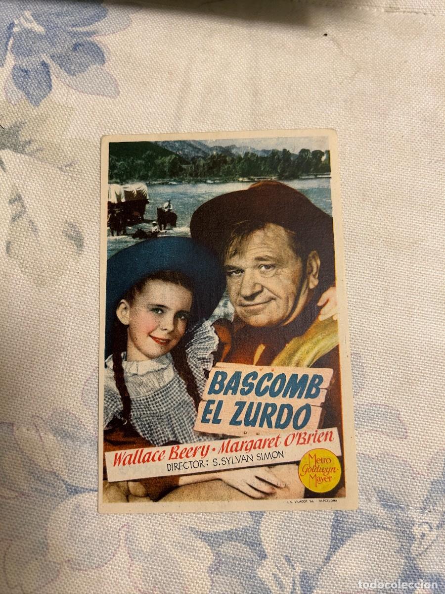 Cine: &ordm;1702 BASCOMB EL ZURDO CINE MET Y CINE COOPERATIVA NAVARCLES Y SAN FRUCTUOSO DE BAGES BARCELONA PUB