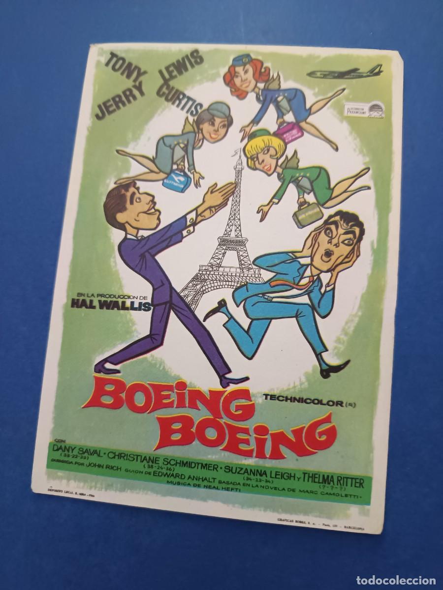 Cine: PROGRAMA DE CINE BOEING BOEING TONY CURTIS JERRY LEWIS