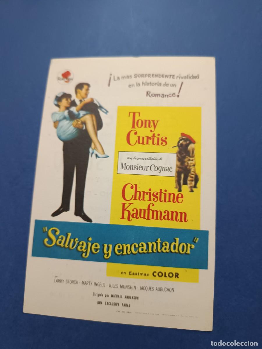 Cine: PROGRAMA DE CINE SALVAJE Y ENCANTADOR TONY CURTIS