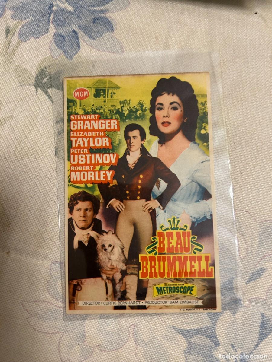 Cine: &ordm;1703 BEAU BRUMMELL SIN PUBLICIDAD BUEN ESTADO