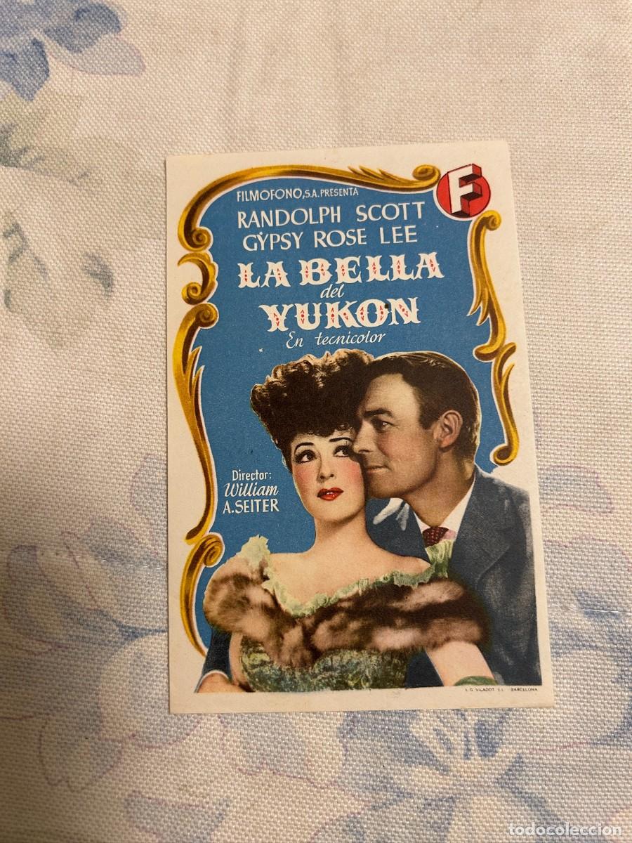 Cine: &ordm;1706 LA BELLA Y EL YUKON SIN PUBLICIDAD BUEN ESTADO