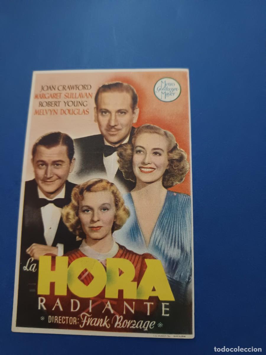 Cine: PROGRAMA DE CINE LA HORA RADIANTE JOAN CRAWFORD