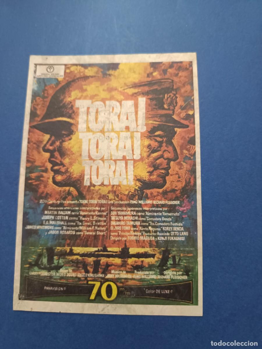 Cine: PROGRAMA DE CINE TORA TORA TORA JOSEPH COTTEN - Foto 1