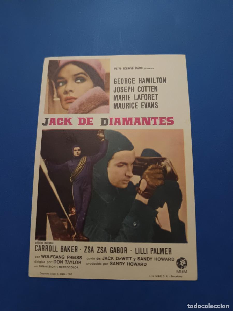 Cine: PROGRAMA DE CINE JACK DE DIAMANTES JOSEPH COTTEN