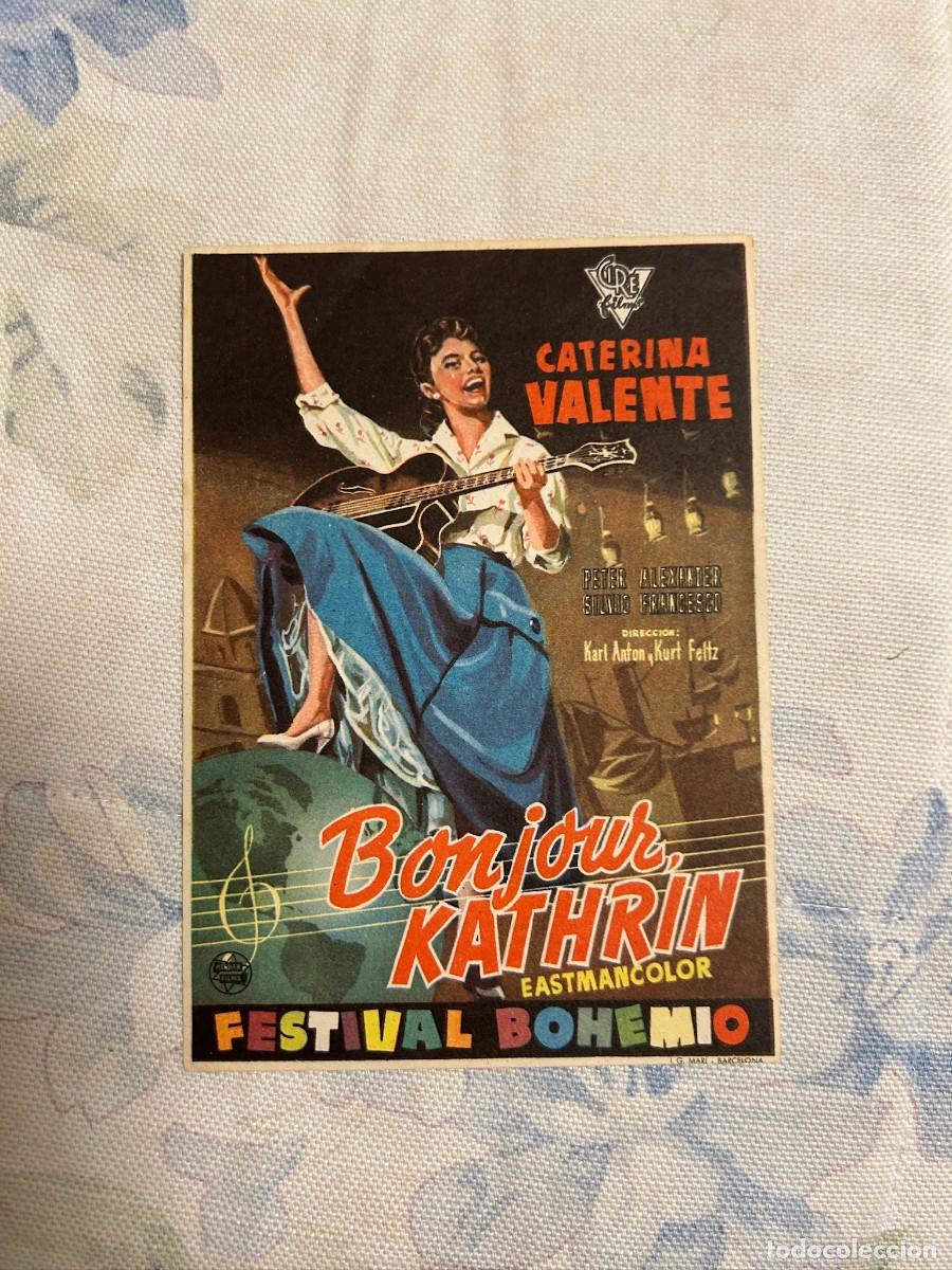 Cine: &ordm;1711 BONJOUR KATHRIN SIN PUBLICIDAD BUEN ESTADO