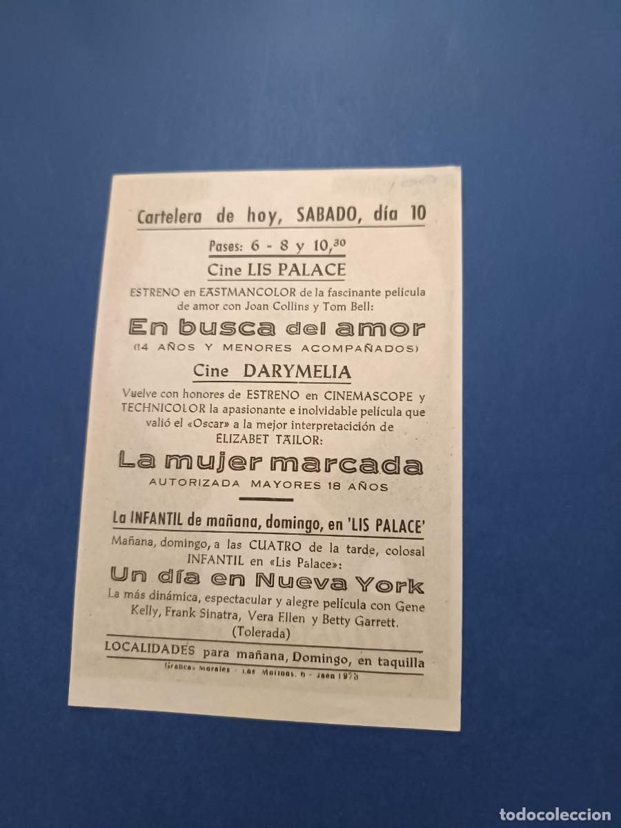 Cine: PROGRAMA DE CINE EN BUSCA DEL AMOR JOAN COLLINS - Foto 2