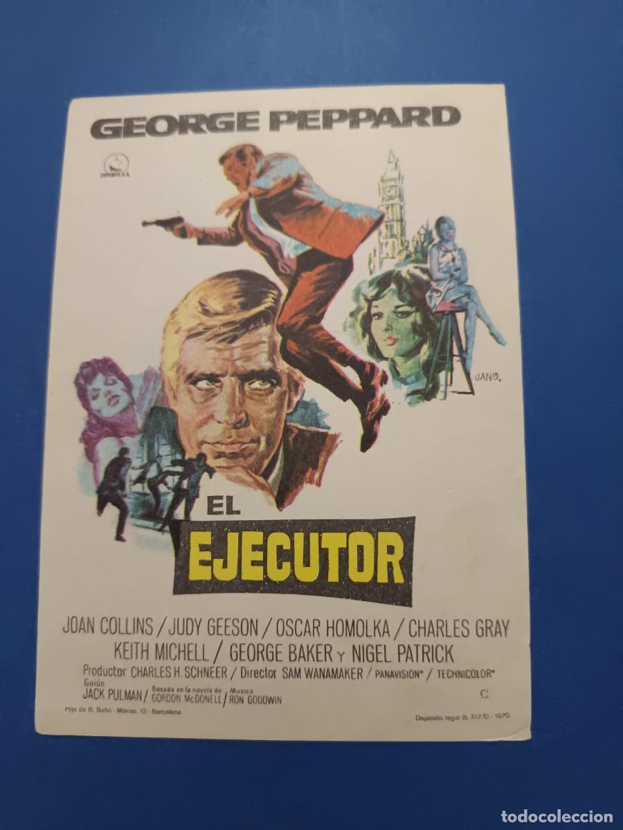 Cine: PROGRAMA DE CINE EL EJECUTOR GEORGE PEPPARD JOAN COLLINS