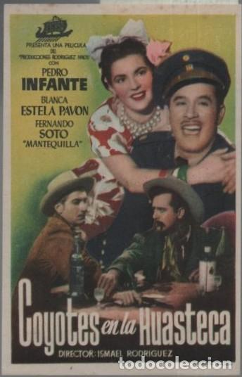 Cine: PROGRAMA DE CINE: COYOTES EN LA HUASTECA PC-11967 - Foto 1