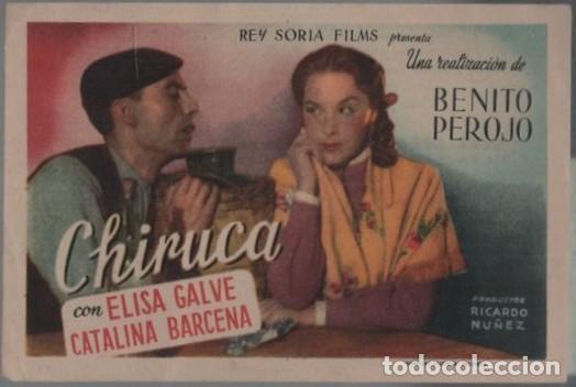 Cine: PROGRAMA DE CINE: CHIRUCA PC-11968 - Foto 1
