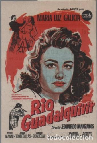 Cine: PROGRAMA DE CINE: RIO GUADALQUIVIR PC-11972