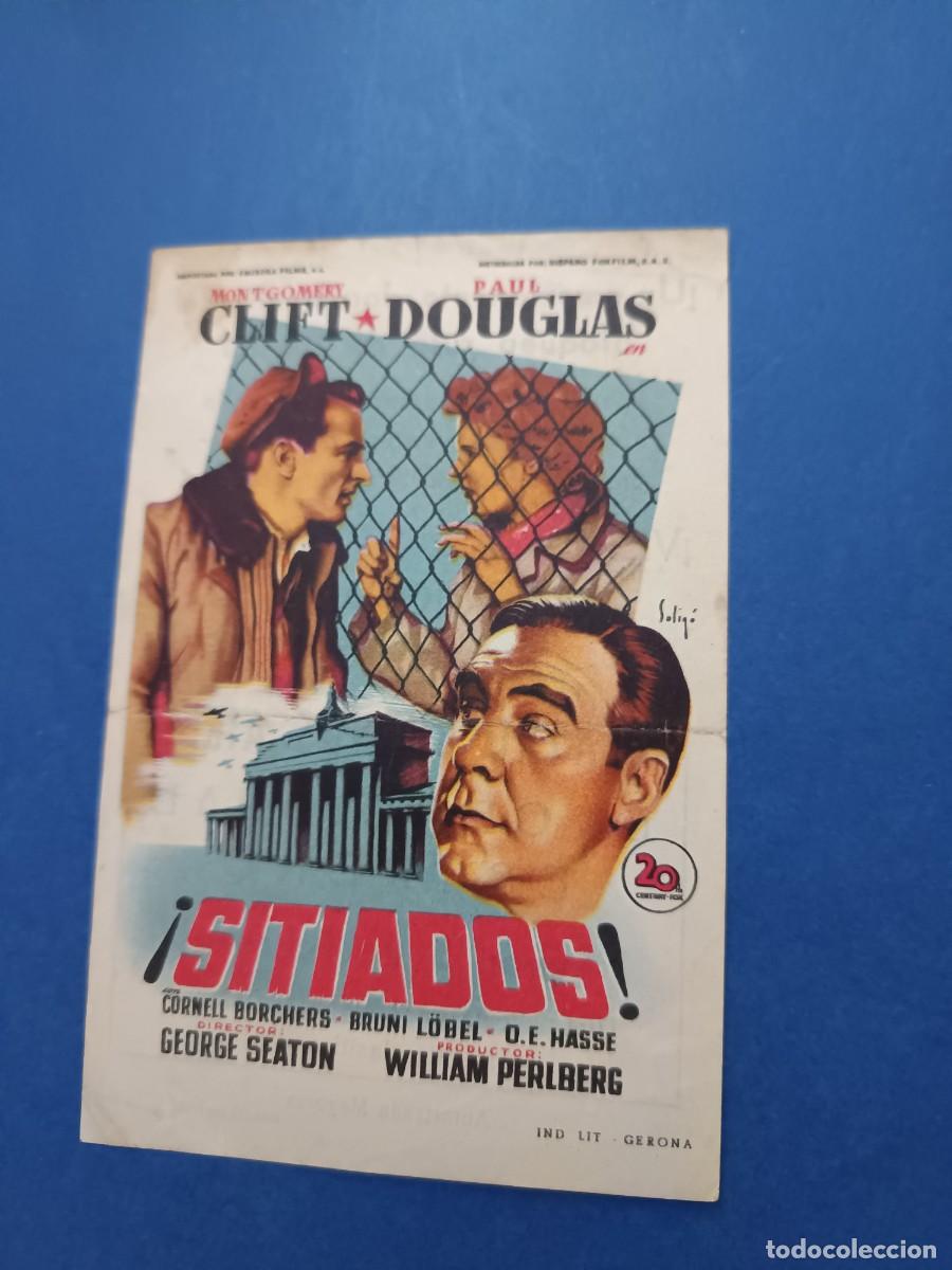 Cine: PROGRAMA DE CINE SITIADOS MONTGOMEY CLIFT