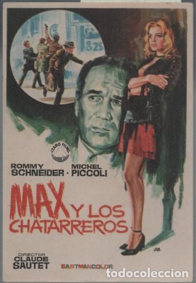 Cine: PROGRAMA DE CINE: MAX Y LOS CHATARREROS PC-11977