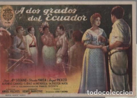 Cine: PROGRAMA DE CINE: A DOS GRADOS DEL ECUADOR PC-11980 - Foto 1