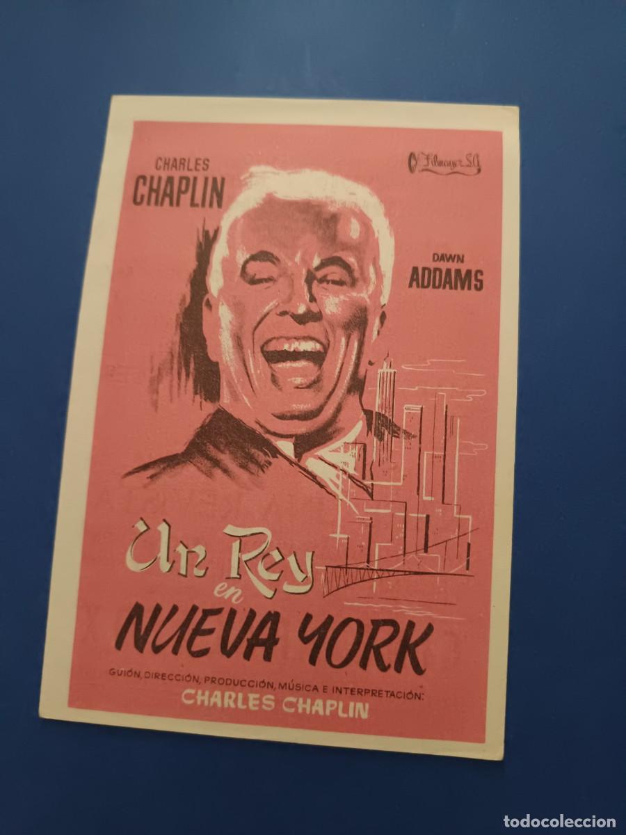 Cine: PROGRAMA DE CINE EL REY EN NUEVA YORK CHARLIE CHAPLIN