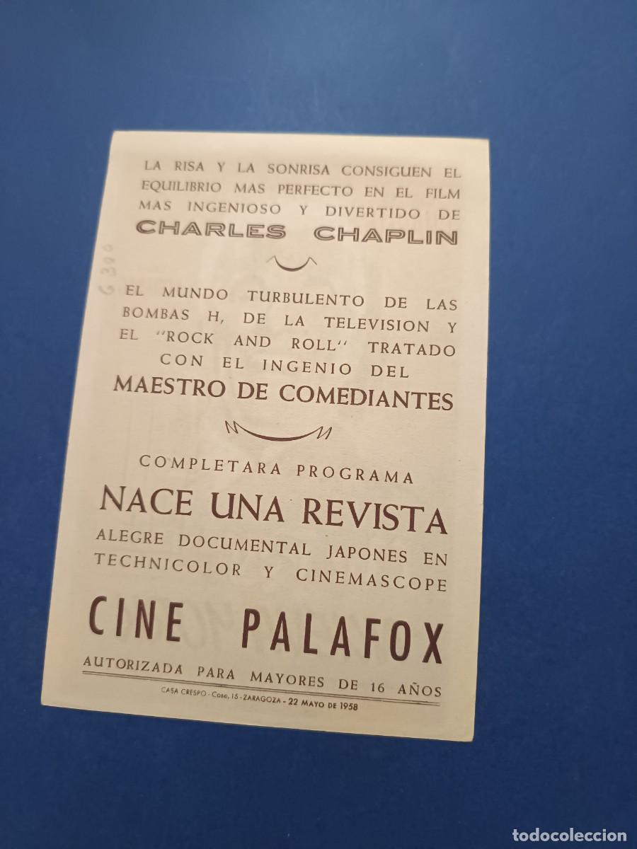 Cine: PROGRAMA DE CINE EL REY EN NUEVA YORK CHARLIE CHAPLIN - Foto 2