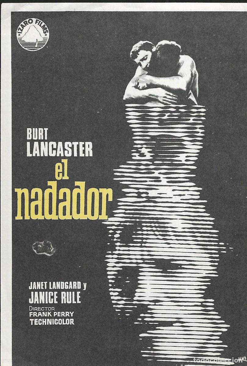 Cine: PROGRAMA DE CINE - EL NADADOR - BURT LANCASTER - 1968 - JANO - SIN PUBLICIDAD.