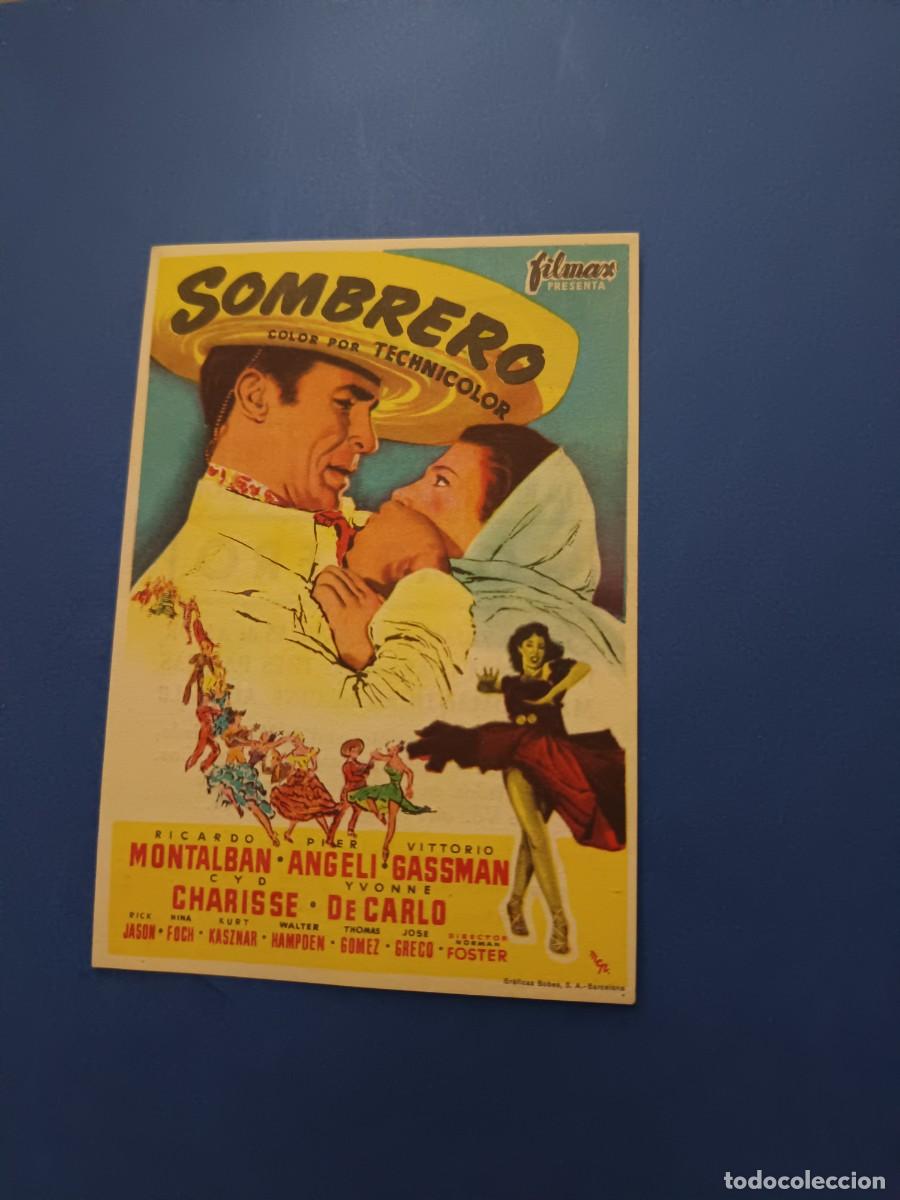 Cine: PROGRAMA DE CINE SOMBRERO YVONNE DE CARLO