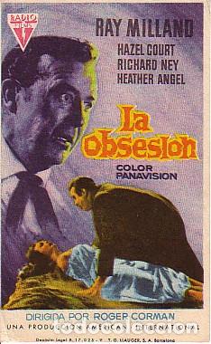 Cine: LA OBSESION (Edgar Allan Poe sin publicidad)