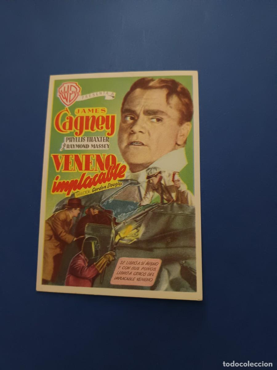 Cine: PROGRAMA DE CINE VENENO IMPLACABLE JAMES CAGNEY - Foto 1