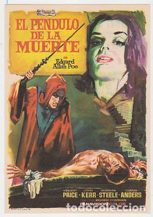 Cine: EL PENDULO DE LA MUERTE (Edgar Allan Poe con publicidad)