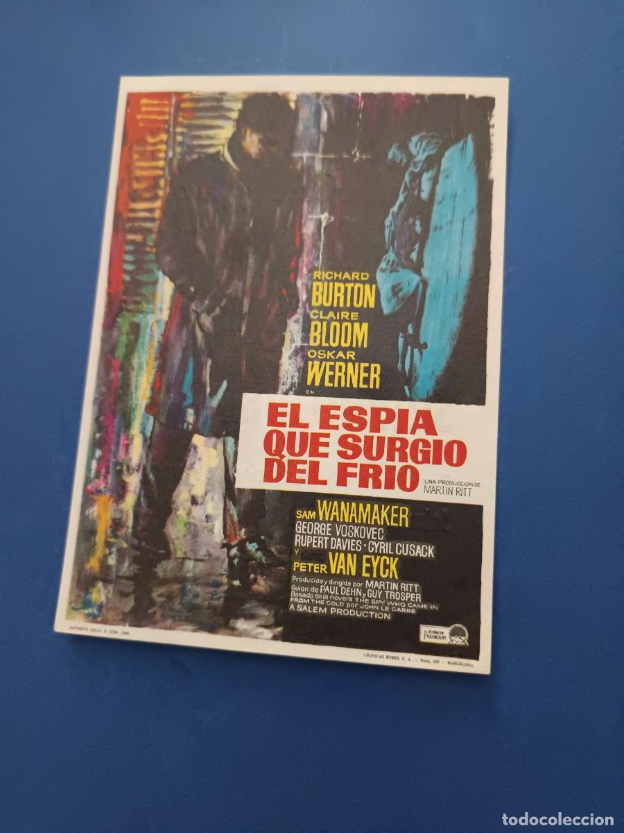 Cine: PROGRAMA DE CINE EL ESPIA QUE SURGIO DEL FRIO RICHARD BURTON