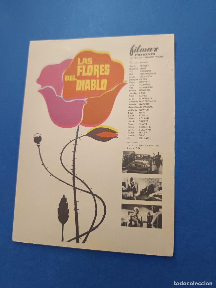 Cine: PROGRAMA DE CINE LAS FLORES DEL DIABLO YUL BRYNNER