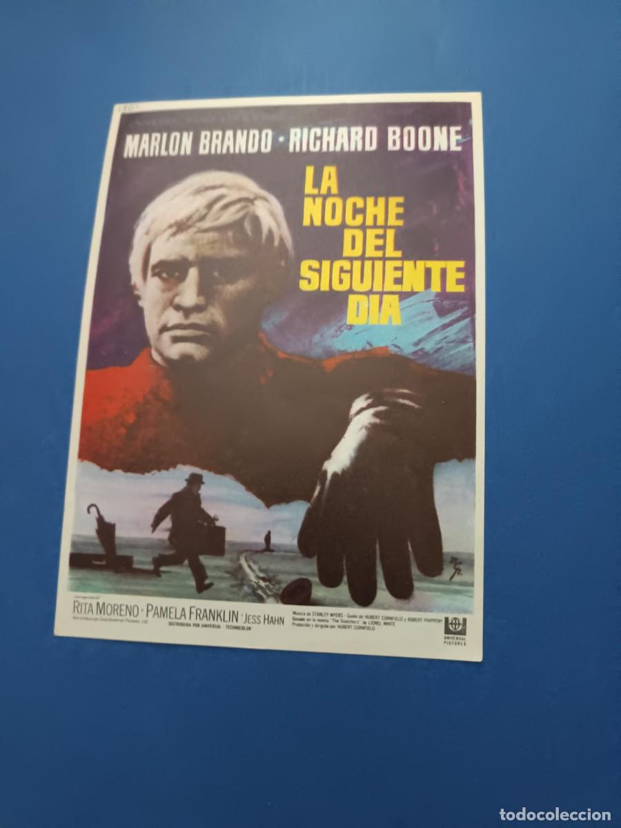 Cine: PROGRAMA DE CINE LA NOCHE DEL DIA SIGUIENTE MARLON BRANDO