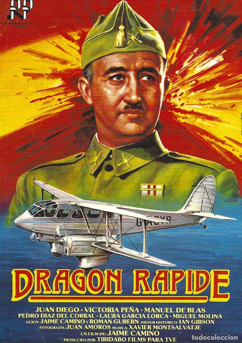 Cine: VC301 DRAGON RAPIDE-FOLLETO DE MANO-SENCILLO-15 X 10,5 CM.