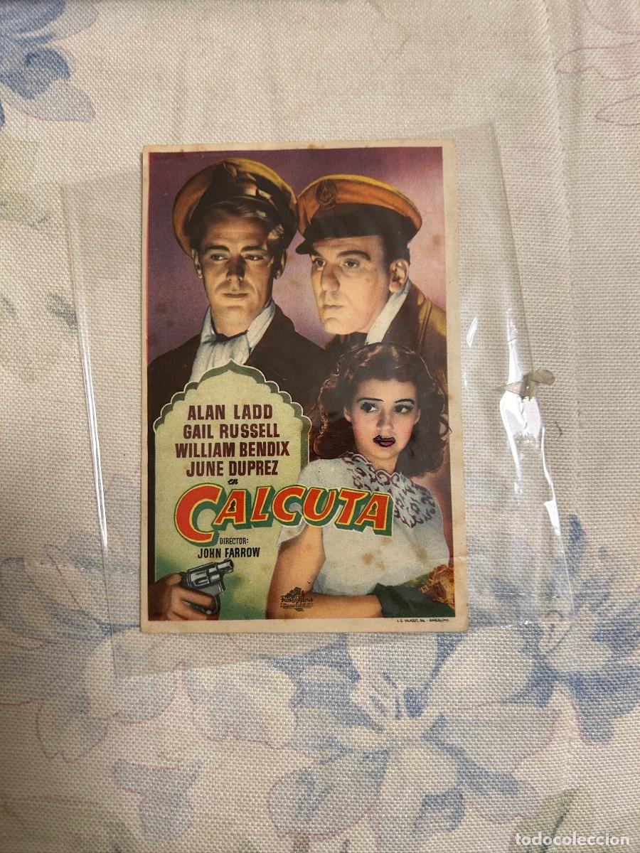 Cine: &ordm;1720 CALCUTA SIN PUBLICIDAD BUEN ESTADO