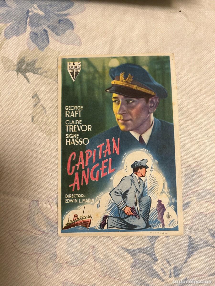 Cine: &ordm;1740 CAPITAN ANGEL CINE APOLO MANRESA CON PUBLICIDAD BUEN ESTADO