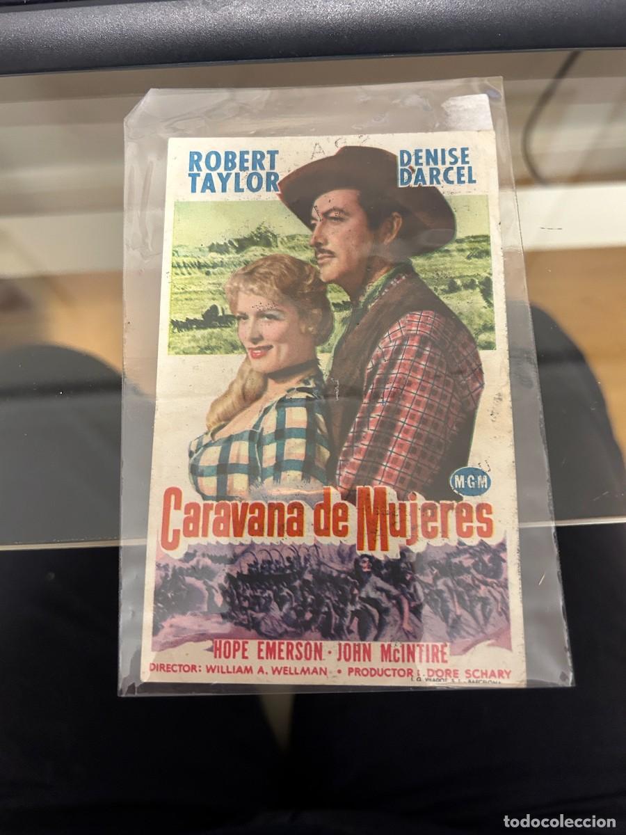 Cine: &ordm;1744 CARAVANA DE MUJERES CINE ESPA&Ntilde;A BARCELONA CON PUBLICIDAD BUEN ESTADO