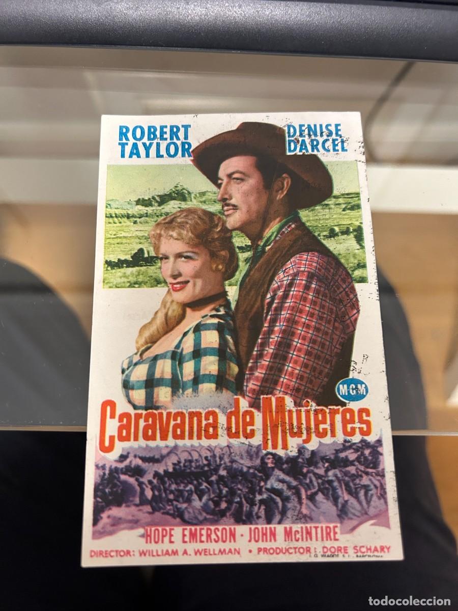 Cine: &ordm;1745 CARAVANA DE MUJERES CINE ESPA&Ntilde;A BARCELONA CON PUBLICIDAD BUEN ESTADO