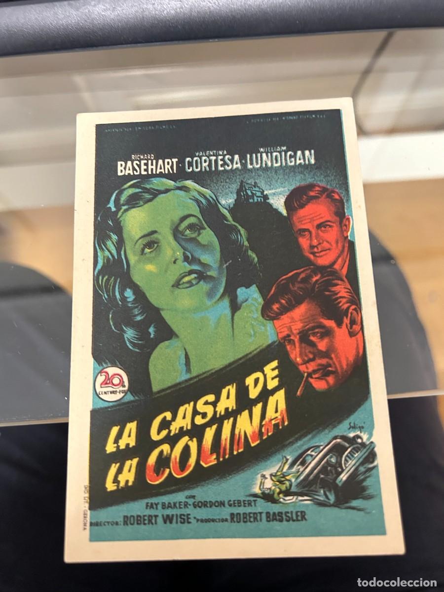 Cine: &ordm;1751 LA CASA DE LA COLINA CINE ARENAS Y OTROS BARCELONA CON PUBLICIDAD BUEN ESTADO