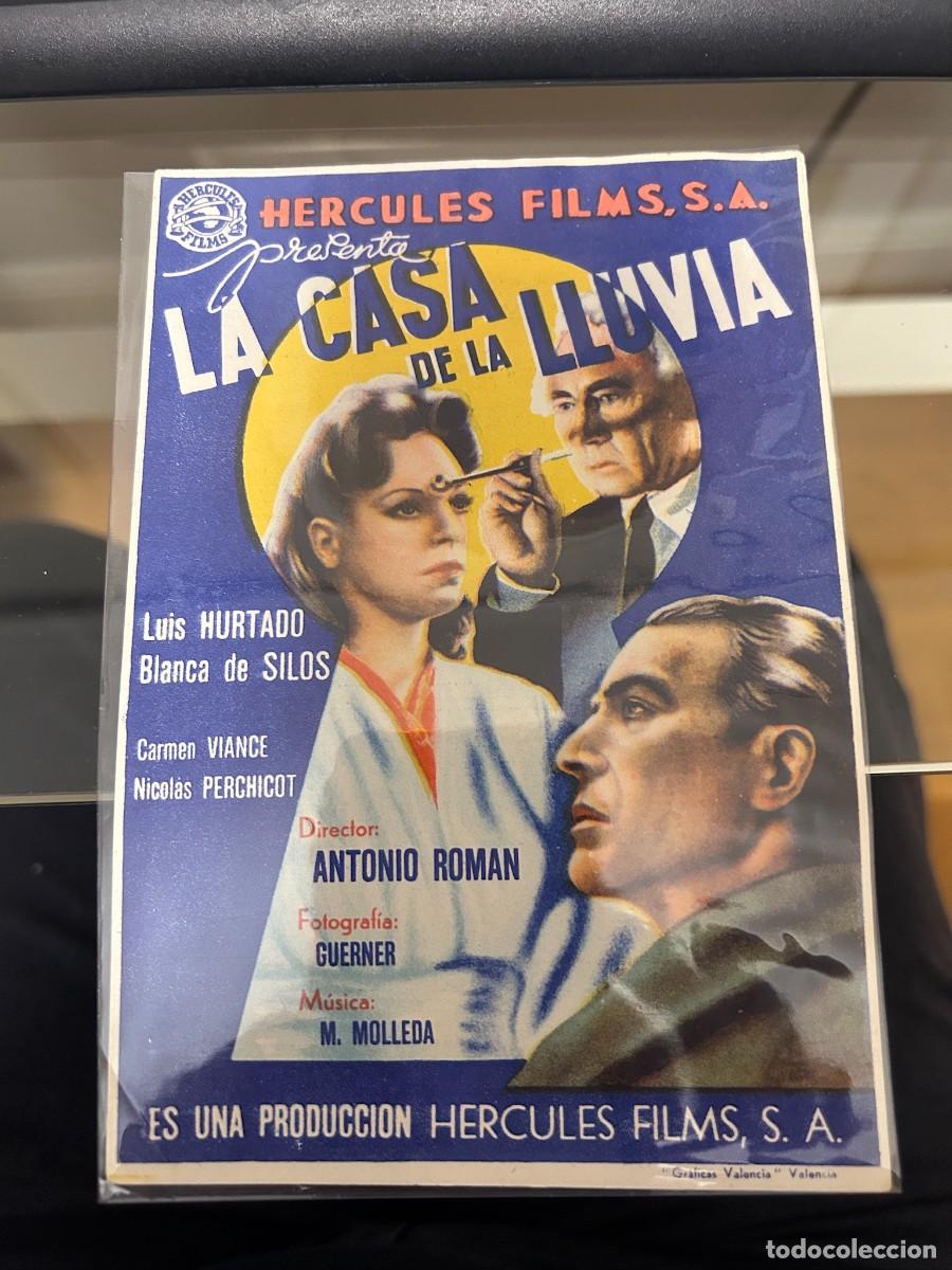 Cine: &ordm;1752 LA CASA DE LA LLUVIA SIN PUBLICIDAD BUEN ESTADO