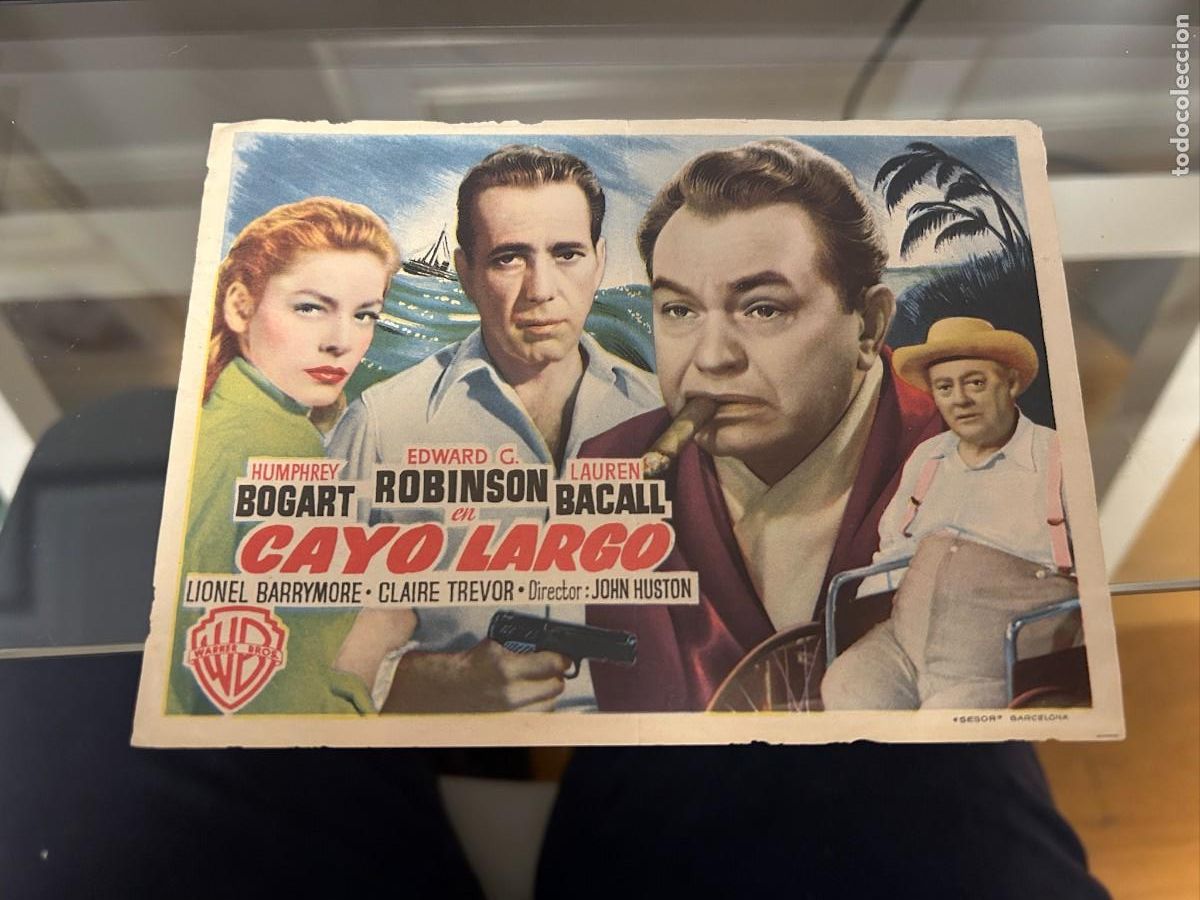 Cine: &ordm;1757 CAYO LARGO SIN PUBLICIDAD BUEN ESTADO